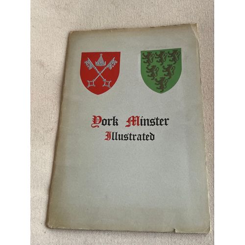 York Minster Illustrated Published By W.J. Green 