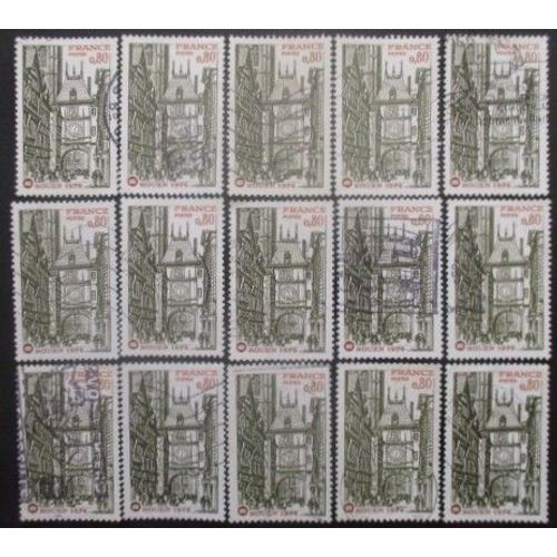 France N°1875 X 15 Oblitéré