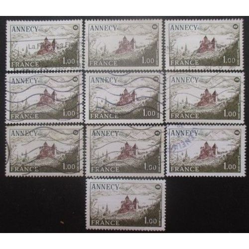 France N°1935 X 10 Oblitéré
