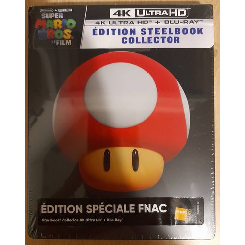 Steelbook Super Mario Bros Le Film Édition Spéciale Fnac Blu-Ray 4kuhd