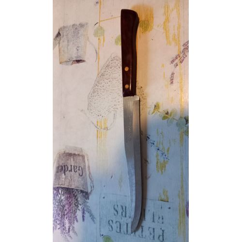 1 Ancien Couteau De Chef Cuisine Durol Thiers En Inox. Vintage. Collection