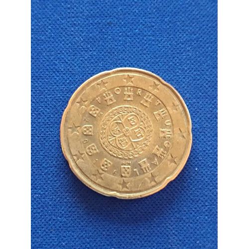 Pièce De 20 Centimes Portugal 2016