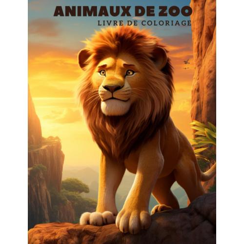 Livre De Coloriage Des Animaux Du Zoo (French Edition)