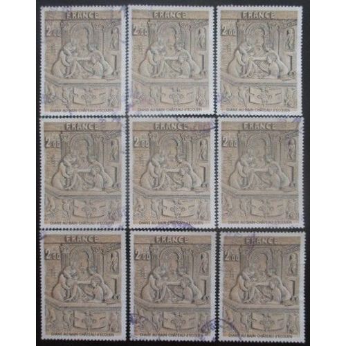 France N°2053 X 9 Oblitéré