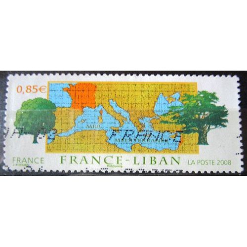 2008. F4323: France - Liban. Emission Commune.