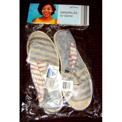 Espadrille Fur-Damen Pointure 39 Femme ( Neuf Sous Blister )