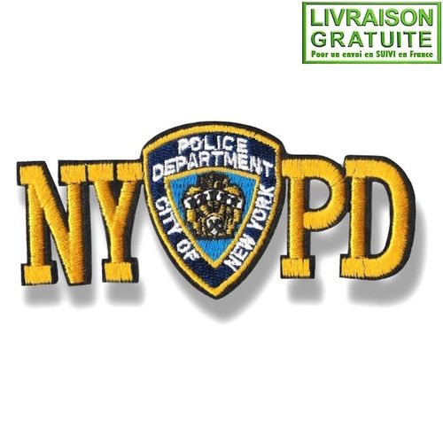 Patch Écusson Thermocollant - Nypd New York Police Department