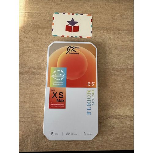 Ecran Iphone Xs Max - Vitre Tactile Lcd Noir (Incell Jk Fhd) Pour Apple