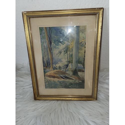 Tableau "La Forêt De Souilly 1917"