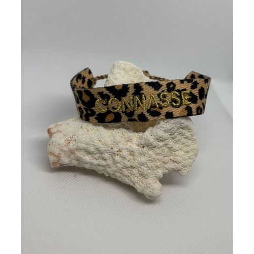 Bracelet Léopard « Connasse»