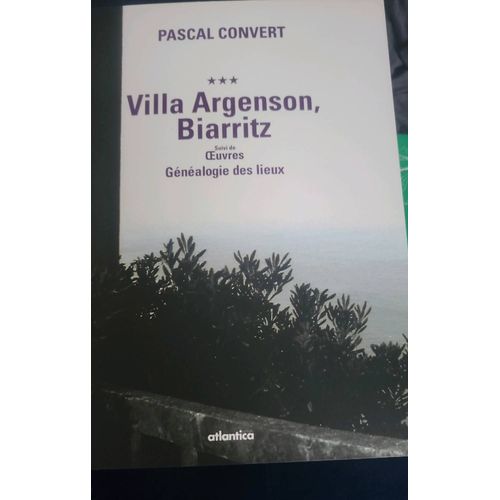 Villa Argenson Biarritz Pascal Convert