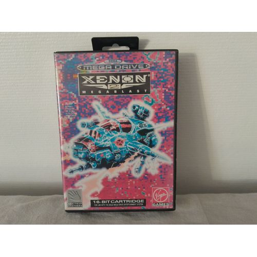 Jeu Vintage Shoot'em Up Xénon 2 Megablast Megadrive Pal Sega 1992