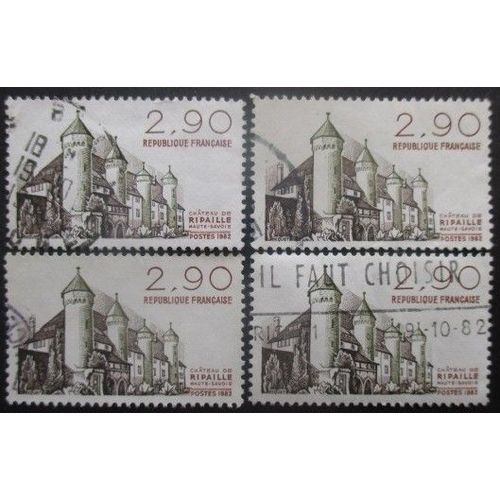 France N°2232 X 4 Oblitéré