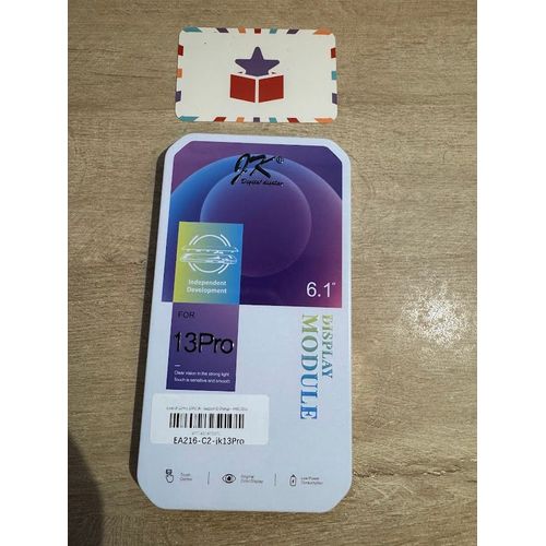 Ecran Iphone 13 Pro - Vitre Tactile Lcd Noir