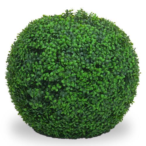 Arbuste Artificiel Hwc-L77, Boule De Buis Plante Décorative Boule De Buis Plante Artificielle Buxus, Outdoor Ø 55cm   Vert