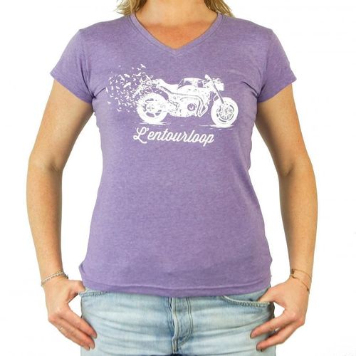 T-Shirt L Entourloop Motorcycle Pour Femme L Entourloop Motorcycle Taille L Lady Birdy / En-Tshw-Bd-Hp-L Neuf