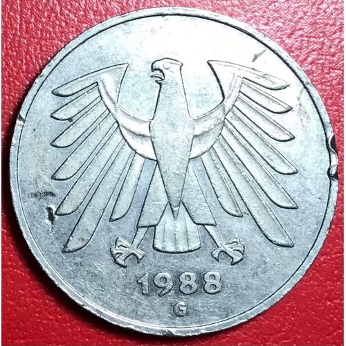 5 Mark - 1988 G - Allemagne