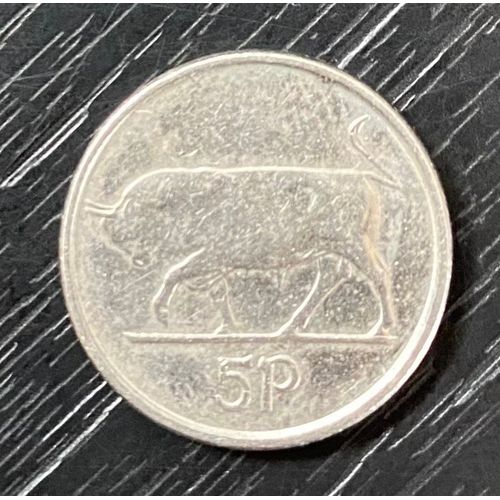 Pièce Irlande 5 Pence, 1993