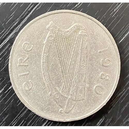 Pièce Irlande 10 Pence, 1980