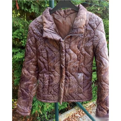 Blouson Doudoune Femme Taille S Imprimé Peau De Bête