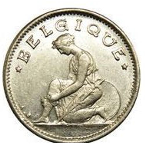 Pièce 50 Centimes Albert I Belgique - 1923 "Belgique"