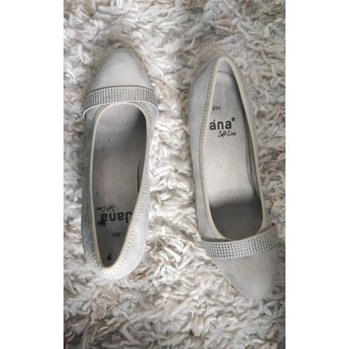 Chaussures À Talons Grises