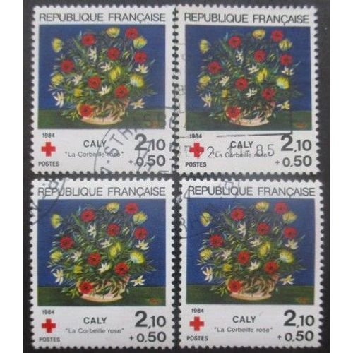 France N°2345a X 4 Oblitéré