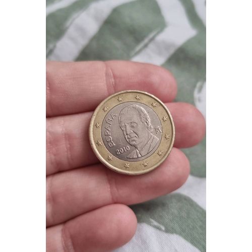 Piece De 1 Euro Roi D¿Espagne 2010