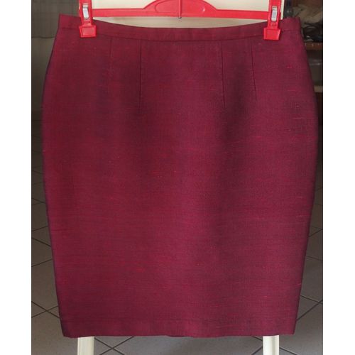 Jupe Taille 44 Soie Naturelle Neuve
