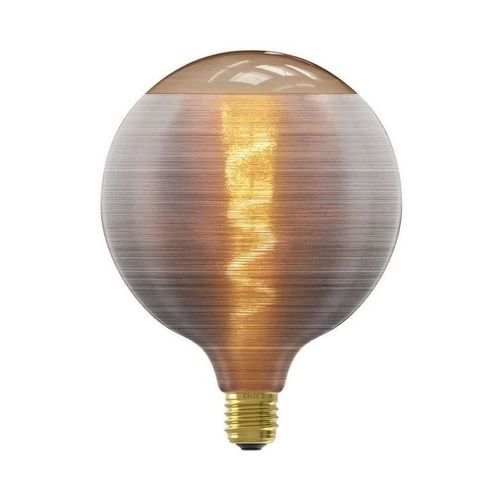Ampoule Led E27 - Calex - G125 - Filament En Spirale - 4w - 80 Lm - 1800 K - Gris
