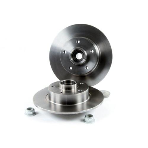 Jeu De Deux Disques De Freins Arrières Avec Roulement - Renault Megane 2.0 Dci 150 11/2008-10/2015