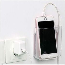 Boîte D¿Organisateur De Rangement Mural Pour Support De Télécommande De Téléphone Clear S