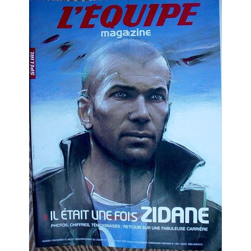 Equipe Magazine  N° 1255 : Il Etait Une Fois Zidane