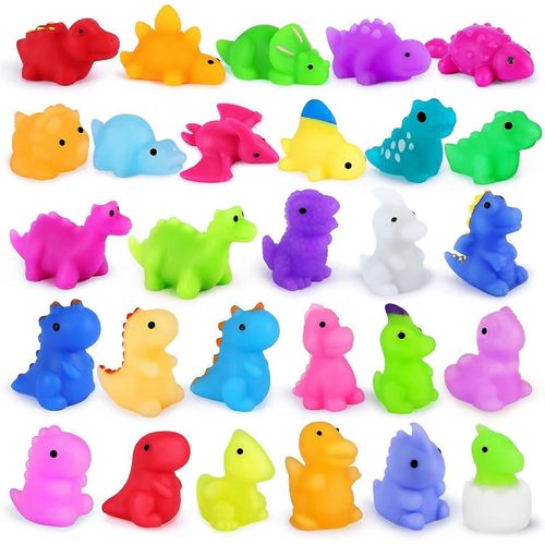 Dinosaure Squishies 28pcs Mochi Squishy Jouets Pour Enfants Party Favors Mini Squishy Mochi Animal Squishies Jouets De Soulagement Du Stress Pour Adultes Farceurs
