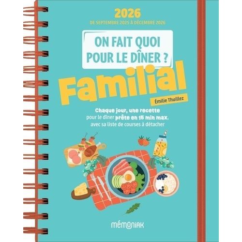 On Fait Quoi Pour Le Dîner ? - Familial, De Septembre 2025 À Décembre 2026