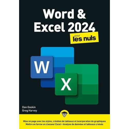 Word Et Excel Pour Les Nuls
