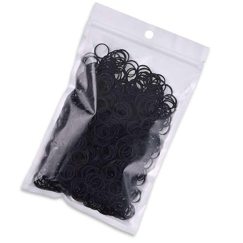 1000pcs Mini Élastiques Bandes Élastiques Souples pour Kid Cheveux Tresses Cheveux