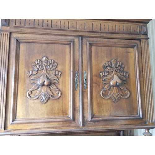 Buffet Henri Ii En Noyer Massif
