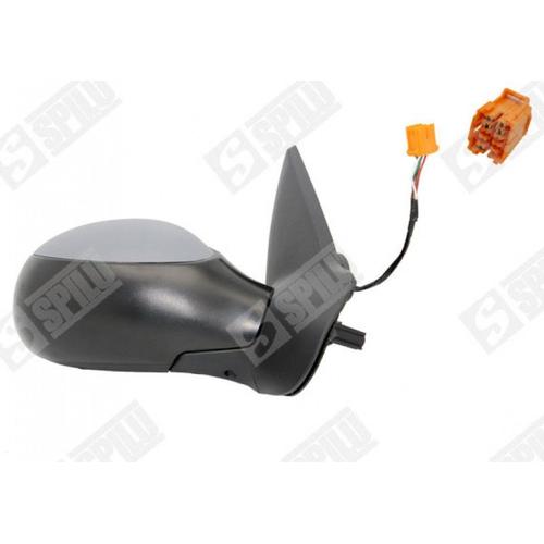 Rétroviseur Droit Electrique Avec Dégivrage Avec Sonde De Température A Peindre - Peugeot 206 Cc 1.6 Hdi 109 À Part. 09/2000