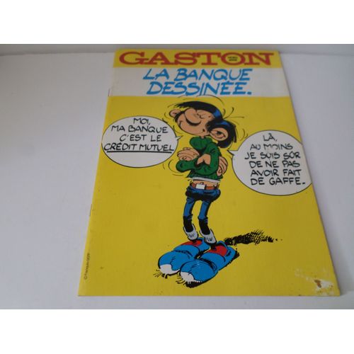 Gaston - La Banque Dessinee - Credit Mutuel