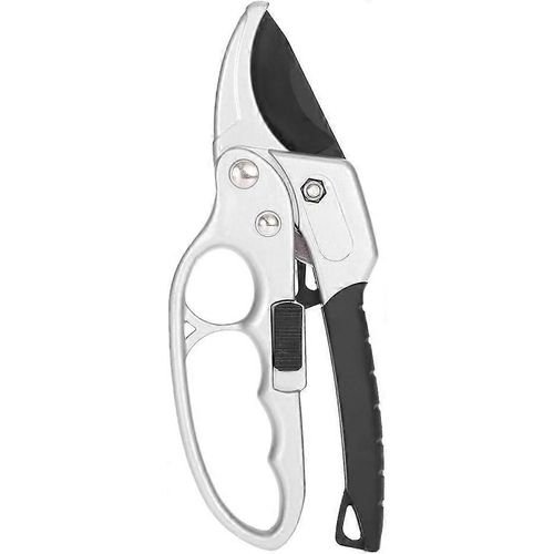 Sécateurs de jardin, poignée antidérapante Coupe-élagueur Jardinage Plante Ciseaux Branche Tailleuse Outils Élagueurs à main, Pinces de jardin noires