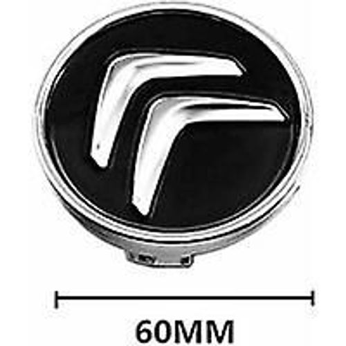 Pièces Enjoliveurs Pour Citroen C4 Picasso C3 Berlingo C5 X7 C2 C1 Ds3 Zx Xsara C8 Ds Ds4 61mm, Emblème De Jante Avec Badge, Emblème De Voiture Accès Aux Enjoliveurs