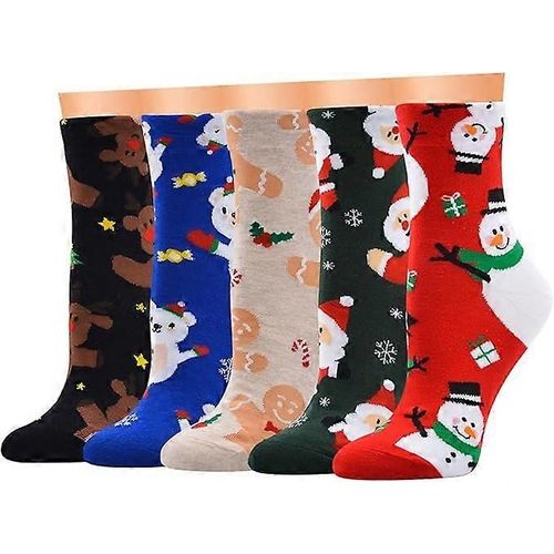 Femmes Animal Chaussettes Fun Mignon Chat Kitty Chien Drôle Cheville Chaussette Dames Filles Coton Sox Cadeau 5 Paires