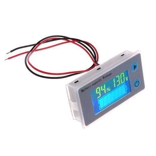 Capacité de batterie durable 10-100V Voltmètre Testeur Indicateur de plomb de voiture