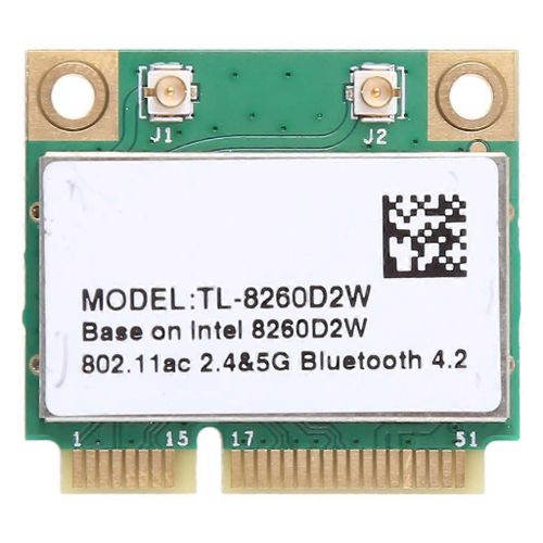 Carte Wifi 8260HMW AC Double Band 2.4G+5G Mini PCIe Wlan Compatible Bluetooth
