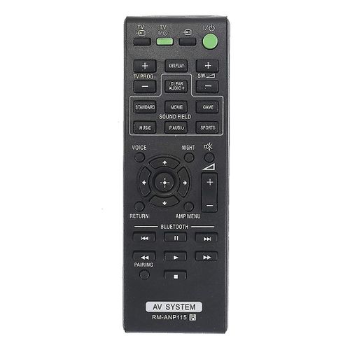 RM-ANP115 Télécommande de remplacement applicable pour la barre de son Sony HT-CT370