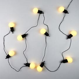 Guirlande Lumineuse Extérieur ampoule Transparente 5m Noir