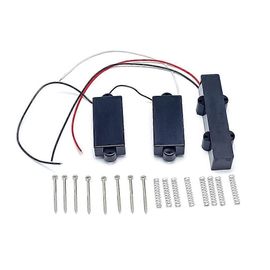 Noir 4 Cordes Micros Basse Electrique Vintage Sound Pb Micro Basse Fermé Micro