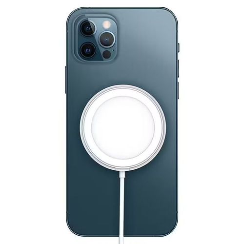 Chargeur 20w Charge Rapide Avec Câble Usb-C Vers Lightning + Câble Recharge Sans Fil Compatible Magsafe Magnétique Pour Iphone 12 / 13 / 14 / Mini / Pro / Max