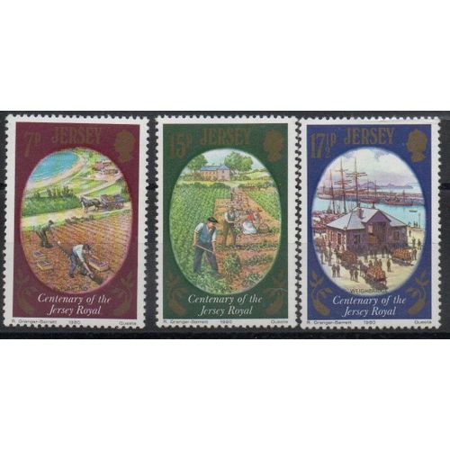 Jersey Timbres Le Jersey Royal 1980